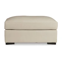 Signature Design by Ashley® Treasure Trove Cushioned Upholstered Ottoman