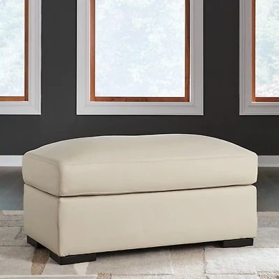 Signature Design by Ashley® Treasure Trove Cushioned Upholstered Ottoman