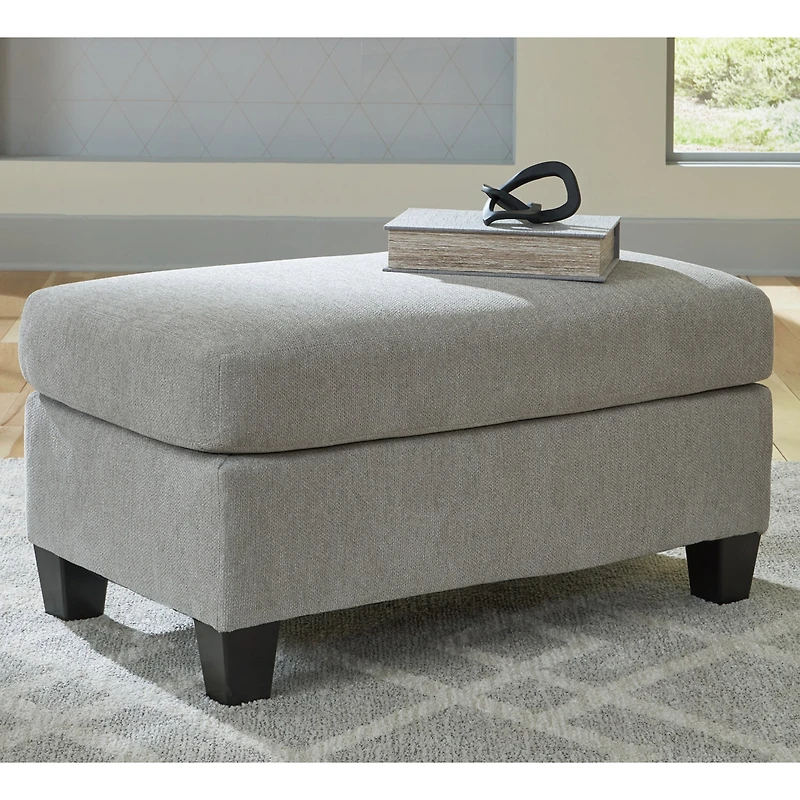Signature Design by Ashley® Willarae Cushioned Upholstered Ottoman