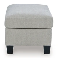 Signature Design by Ashley® Willarae Cushioned Upholstered Ottoman