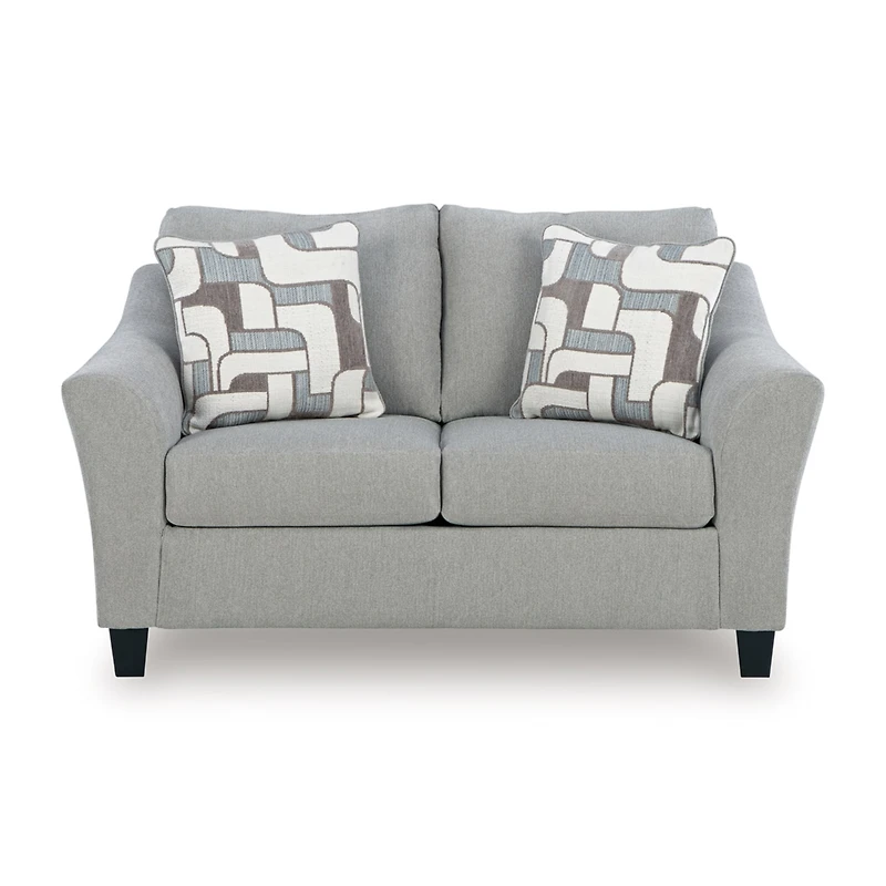 Signature Design by Ashley® Willarae Track-Arm Upholstered Loveseat