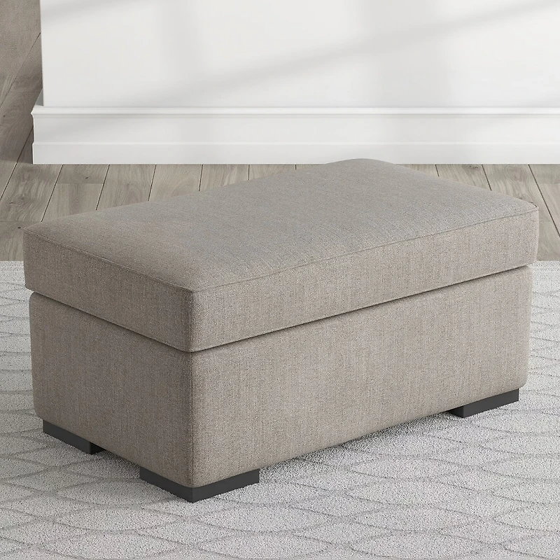 Signature Design by Ashley® Sararose Cushioned Upholstered Ottoman