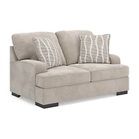 Signature Design by Ashley® High Profile Track-Arm Upholstered Loveseat