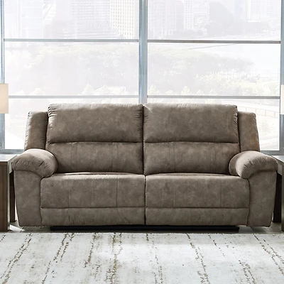 Signature Design by Ashley® Laresview Pad-Arm Reclining Sofa