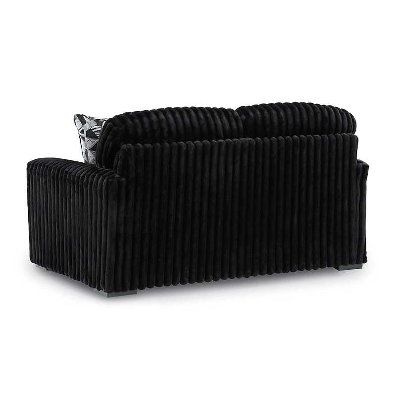 Signature Design by Ashley® Midnight-Madness Track-Arm Upholstered Loveseat