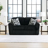 Signature Design by Ashley® Midnight-Madness Track-Arm Upholstered Loveseat
