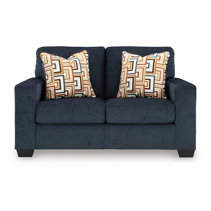 Signature Design by Ashley® Aviemore Track-Arm Upholstered Loveseat