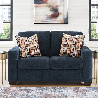 Signature Design by Ashley® Aviemore Track-Arm Upholstered Loveseat