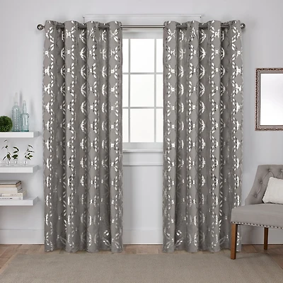 Exclusive Home Curtains Modo Grommet Top Light-Filtering Set of 2 Curtain Panel