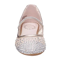 I. Miller Mercedes Little & Big Kid Girls Round Closed Toe Ballet Flats