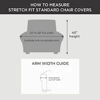 Sure Fit Hampstead Stretch Chair Slipcover