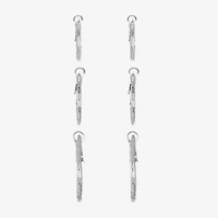 Liz Claiborne Womens Hypoallergenic 3 Pair Earring Set