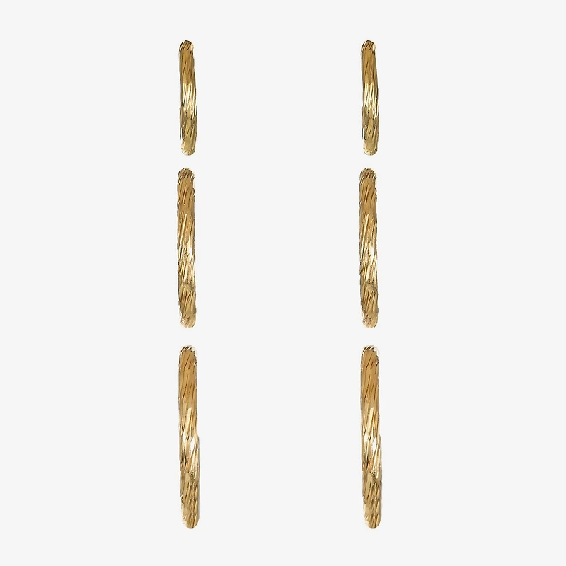 Liz Claiborne Womens Hypoallergenic 3 Pair Earring Set