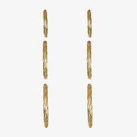 Liz Claiborne Womens Hypoallergenic 3 Pair Earring Set