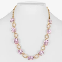 Monet Jewelry Rope Twist Link Womens 17 Inch Collar Necklace