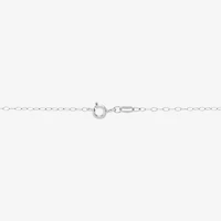 Limited Quantities! Womens 1/ CT. T.W. Natural White Diamond Sterling Silver Heart 18 Inch Pendant Necklace