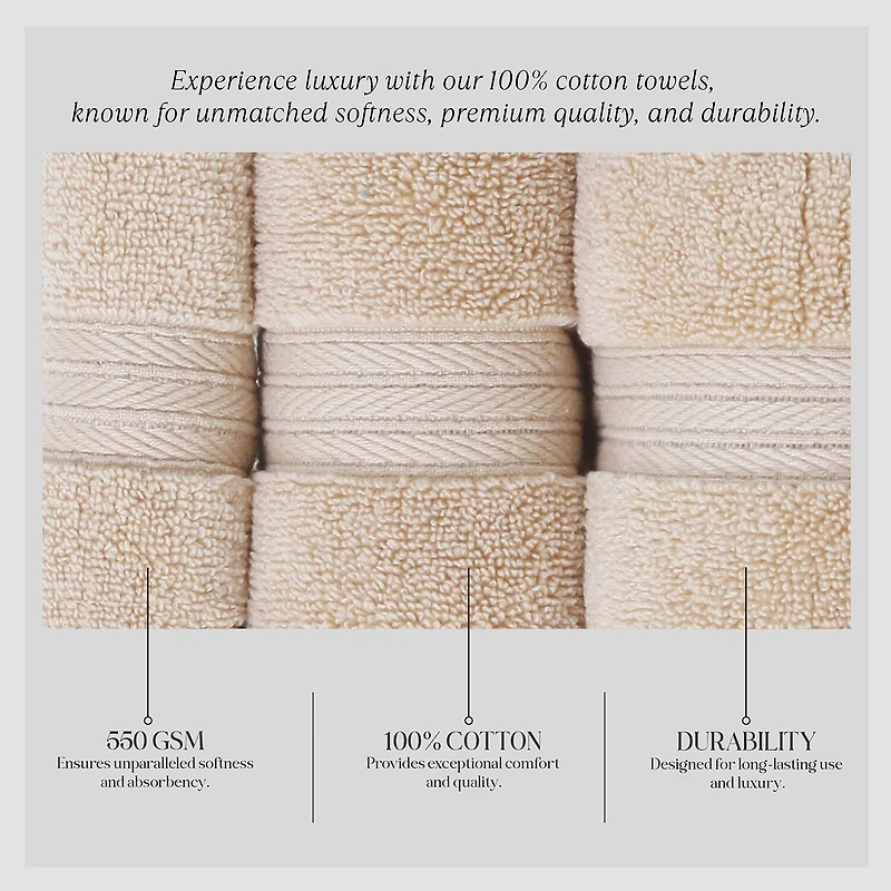 Home Weavers Inc Elegance Essentials 4-pc. Solid Hand Towel