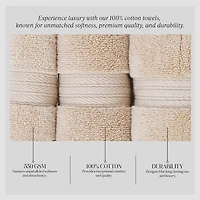 Home Weavers Inc Elegance Essentials 4-pc. Solid Hand Towel