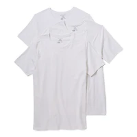 Shaquille O'Neal XLG™ Activated Cooling Mens 3 Pack Short Sleeve Crew Neck T-Shirt Tall