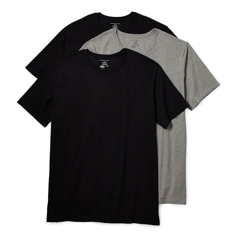Shaquille O'Neal XLG™ Activated Cooling Mens 3 Pack Short Sleeve Crew Neck T-Shirt Big and Tall