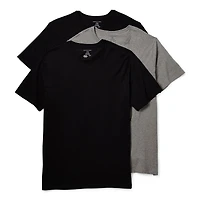 Shaquille O'Neal XLG™ Activated Cooling Mens 3 Pack Short Sleeve Crew Neck T-Shirt Big