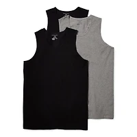 Shaquille O'Neal XLG™ Activated Cooling Mens Round Neck Sleeveless 3 Pack Big Tank