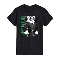 Mens Short Sleeve Elf Graphic T-Shirt