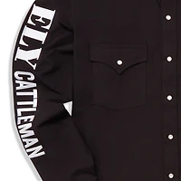 Ely Cattleman Rodeo Mens Long Sleeve Western Shirt
