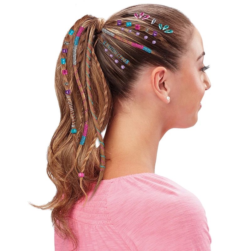 Cra-Z-Art Braid Bead & Twist Deluxe Hair Designer Fashion Kit
