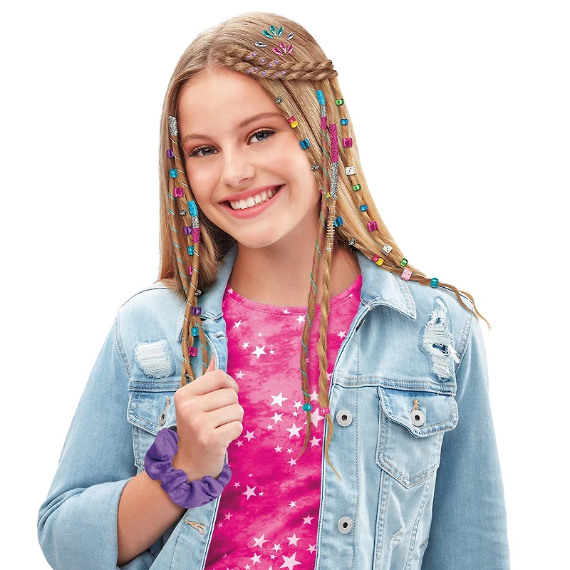 Cra-Z-Art Braid Bead & Twist Deluxe Hair Designer Fashion Kit