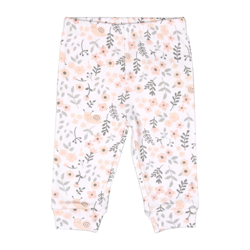 The Peanutshell Baby Girls Tapered Regular Fit Pull-On Pant