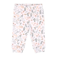 The Peanutshell Baby Girls Tapered Regular Fit Pull-On Pant