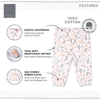 The Peanutshell Baby Girls Tapered Regular Fit Pull-On Pant