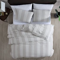 Riverbrook Home Heron 3-pc. Stripes Midweight Comforter Set