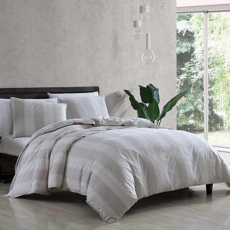 Riverbrook Home Heron 3-pc. Stripes Midweight Comforter Set