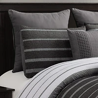 Riverbrook Home Barkley 10-pc. Stripes Midweight Comforter Set