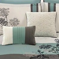 Riverbrook Home Emile 8-pc. Midweight Embroidered Comforter Set