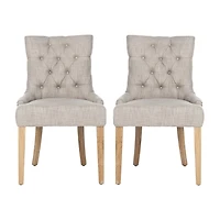 Abby Tufted Side Chair Set of Two