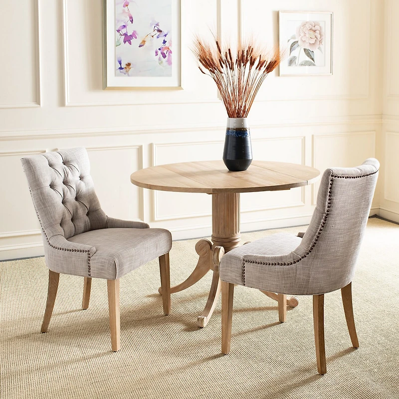 Abby Tufted Side Chair Set of Two