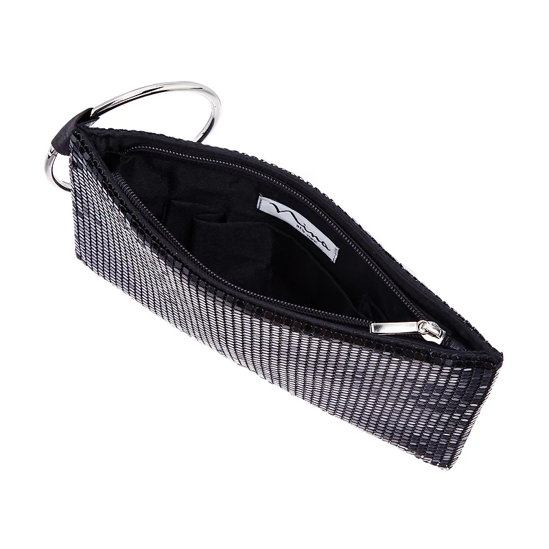 I. Miller Lamarr Mesh Pouch Evening Bag