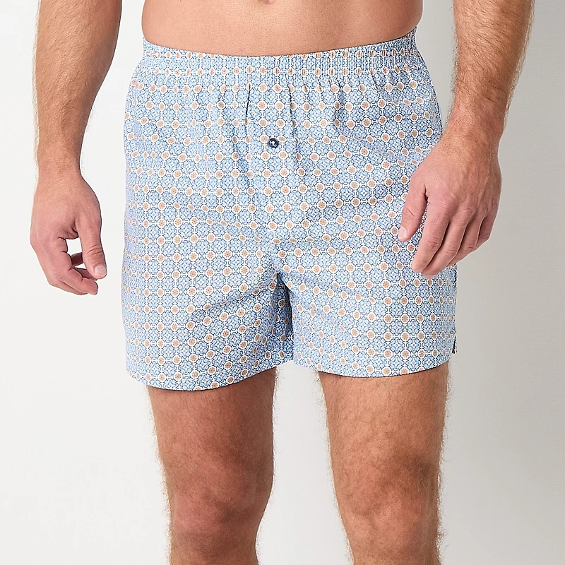 Stafford Woven Mens 4 Pack Boxers 305919
