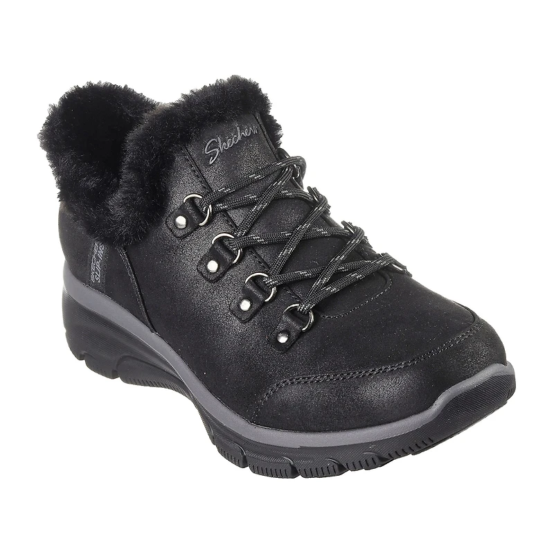 Skechers Hands Free Slip-Ins Womens Easy Going Fall Adventure Faux Fur Lined Flat Heel Winter Boots