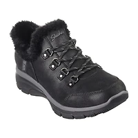 Skechers Hands Free Slip-Ins Womens Easy Going Fall Adventure Faux Fur Lined Flat Heel Winter Boots