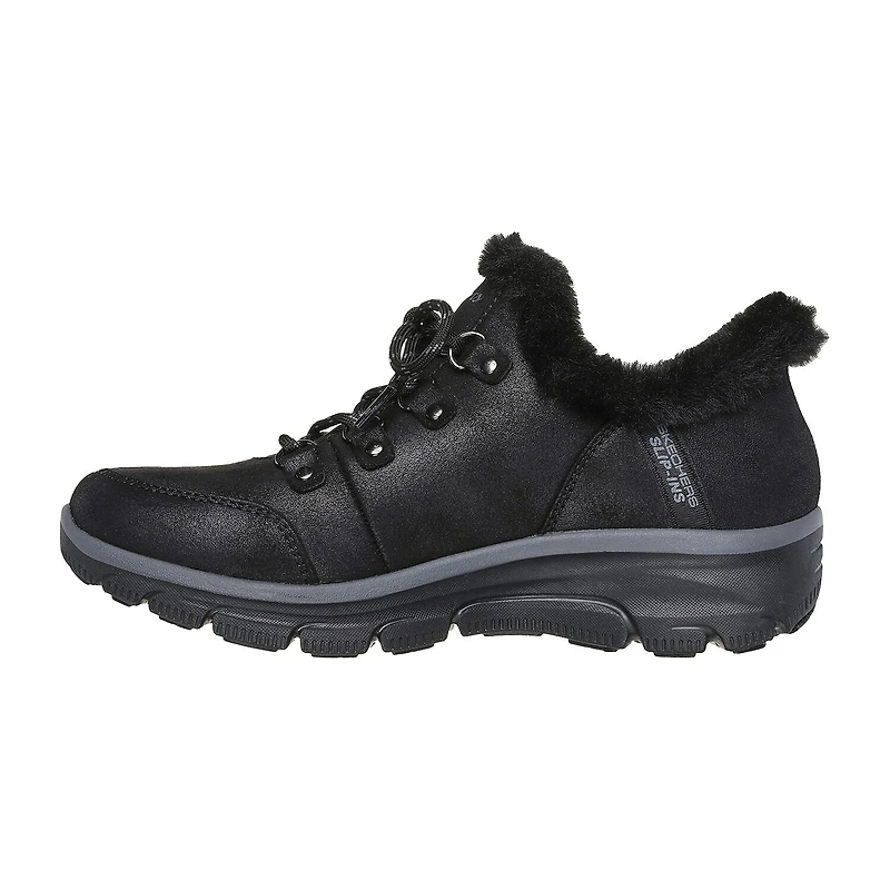Skechers Hands Free Slip-Ins Womens Easy Going Fall Adventure Faux Fur Lined Flat Heel Winter Boots