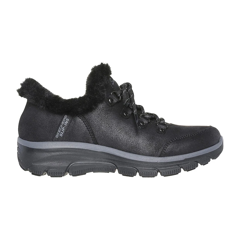 Skechers Hands Free Slip-Ins Womens Easy Going Fall Adventure Faux Fur Lined Flat Heel Winter Boots