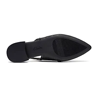 Clarks Natalyn Womens Pointed Closed Toe Ballet Flats