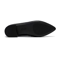 Clarks Natalyn Womens Pointed Closed Toe Ballet Flats