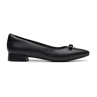 Clarks Natalyn Womens Pointed Closed Toe Ballet Flats