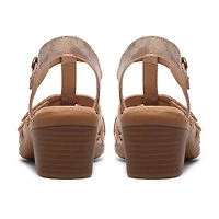 Clarks Womens Emily2 Rose Strap Sandals