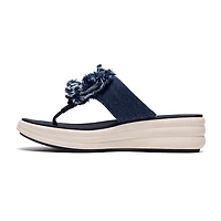 Clarks Womens Drift Rose Wedge Sandals